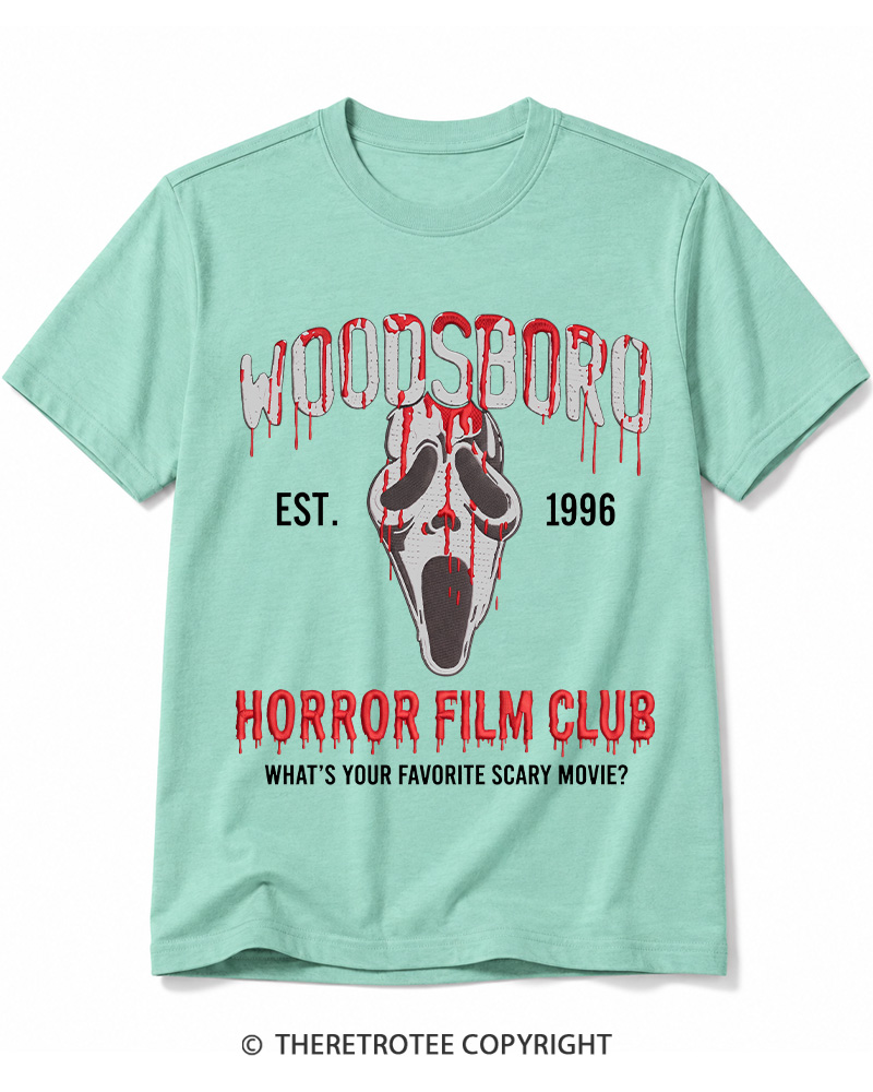 TheRetroTee What's Your Favorite Scary Movie 1990s Cotton T-Shirt