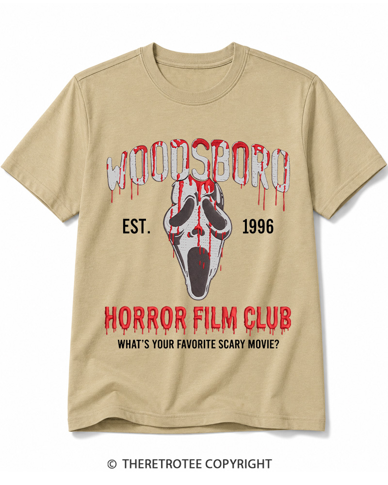 TheRetroTee What's Your Favorite Scary Movie 1990s Cotton T-Shirt