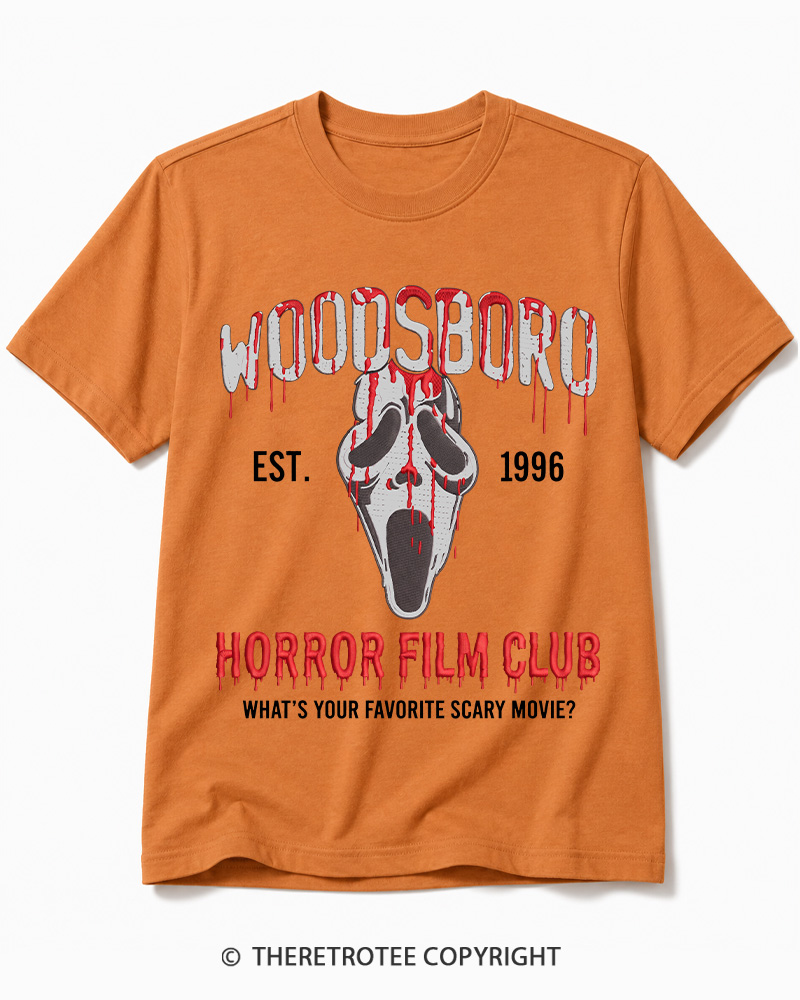 TheRetroTee What's Your Favorite Scary Movie 1990s Cotton T-Shirt