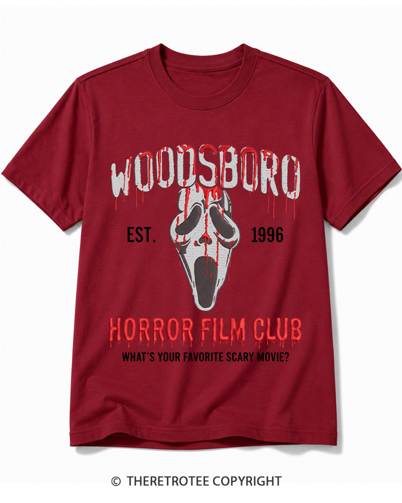 TheRetroTee What's Your Favorite Scary Movie 1990s Cotton T-Shirt