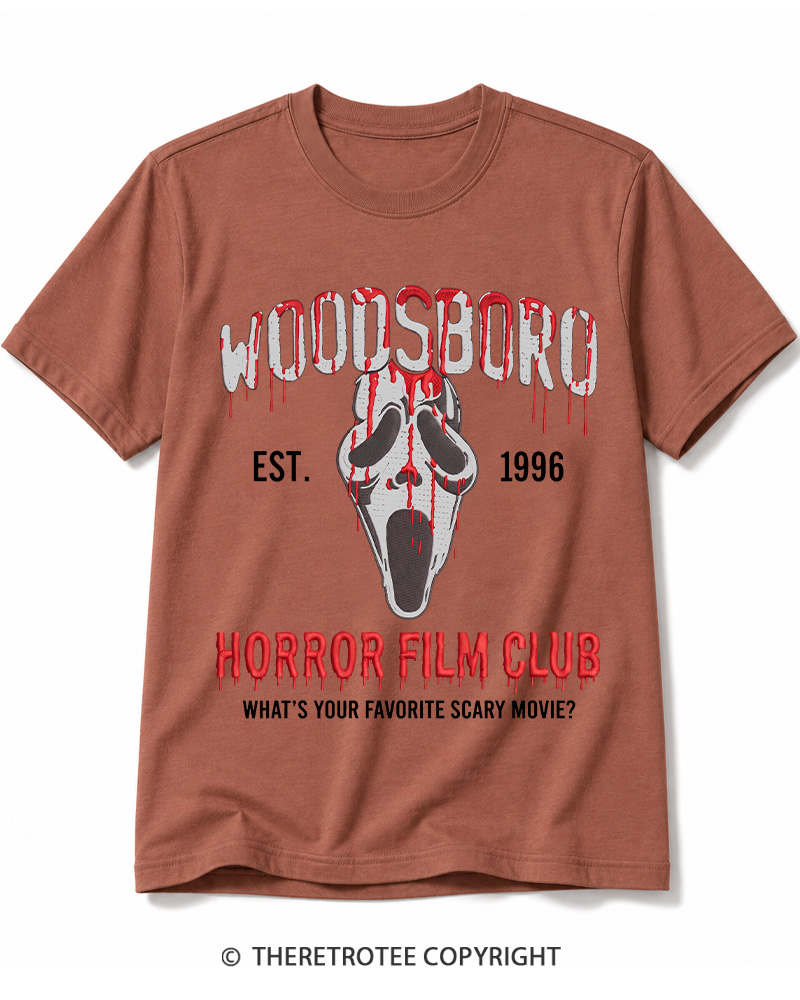 TheRetroTee What's Your Favorite Scary Movie 1990s Cotton T-Shirt