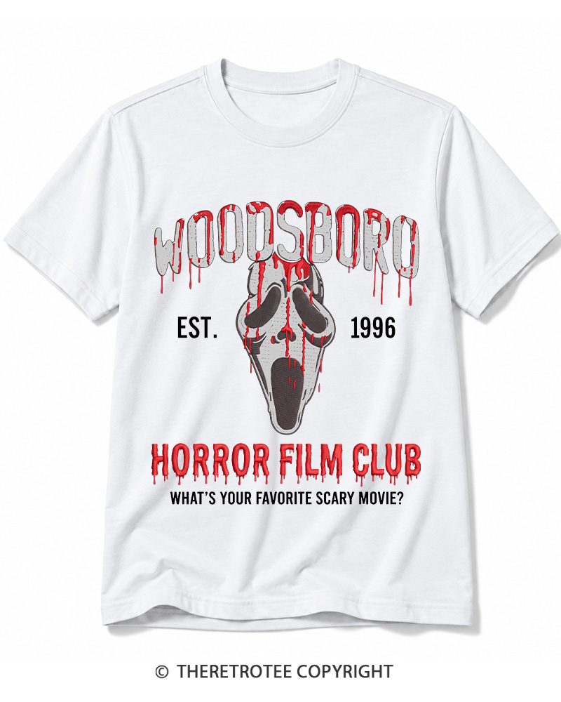 TheRetroTee What's Your Favorite Scary Movie 1990s Cotton T-Shirt