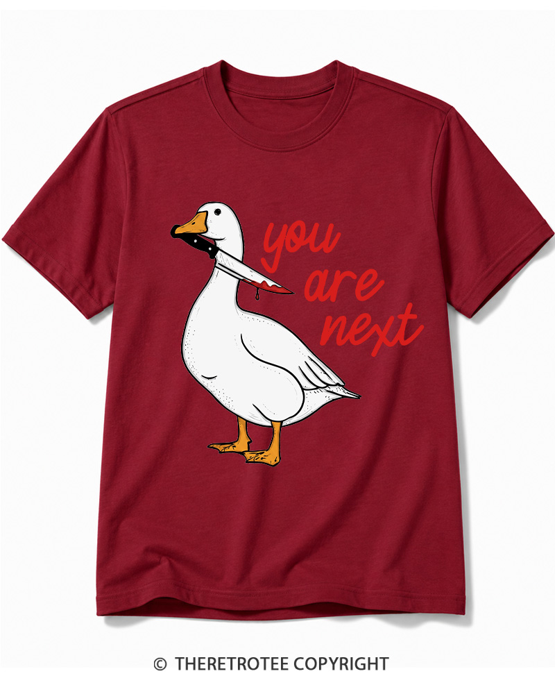 TheRetroTee You Are Next 2000s Cotton T-Shirt