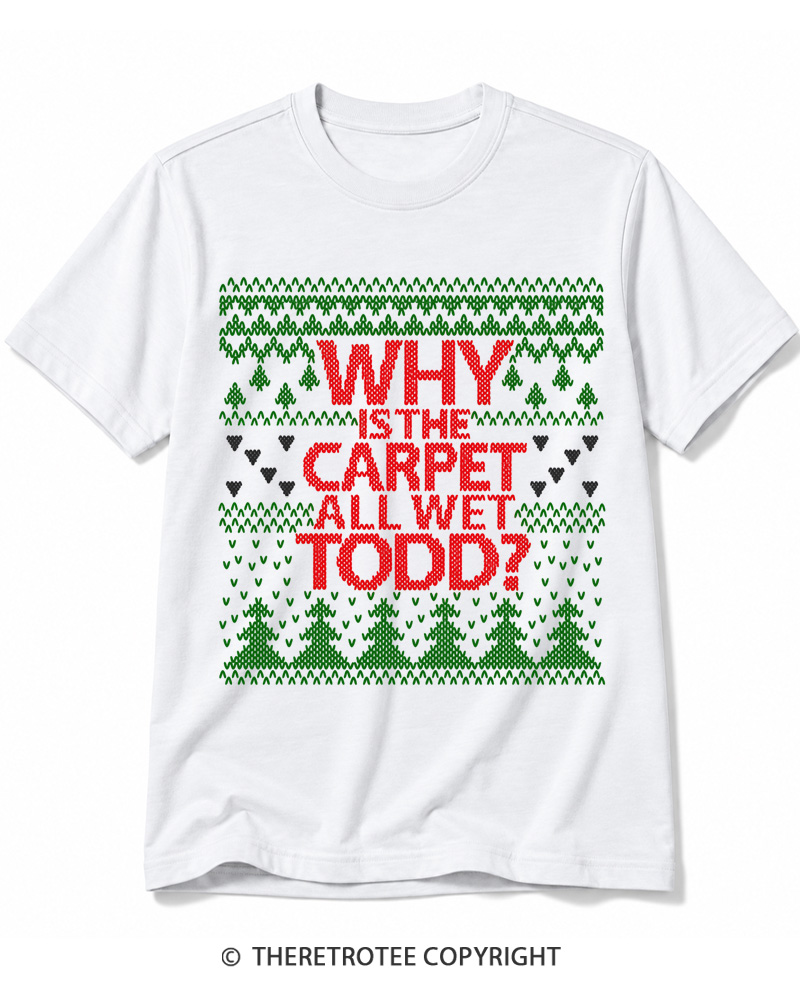 TheRetroTee All I Want For Christmas 1980s Cotton T-Shirt