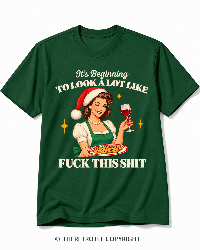 TheRetroTee Look At Me Being All Festive 1950s Cotton T-Shirt