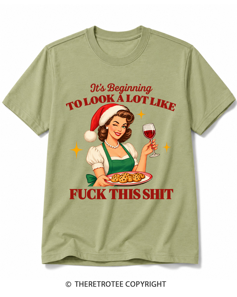 TheRetroTee Look At Me Being All Festive 1950s Cotton T-Shirt