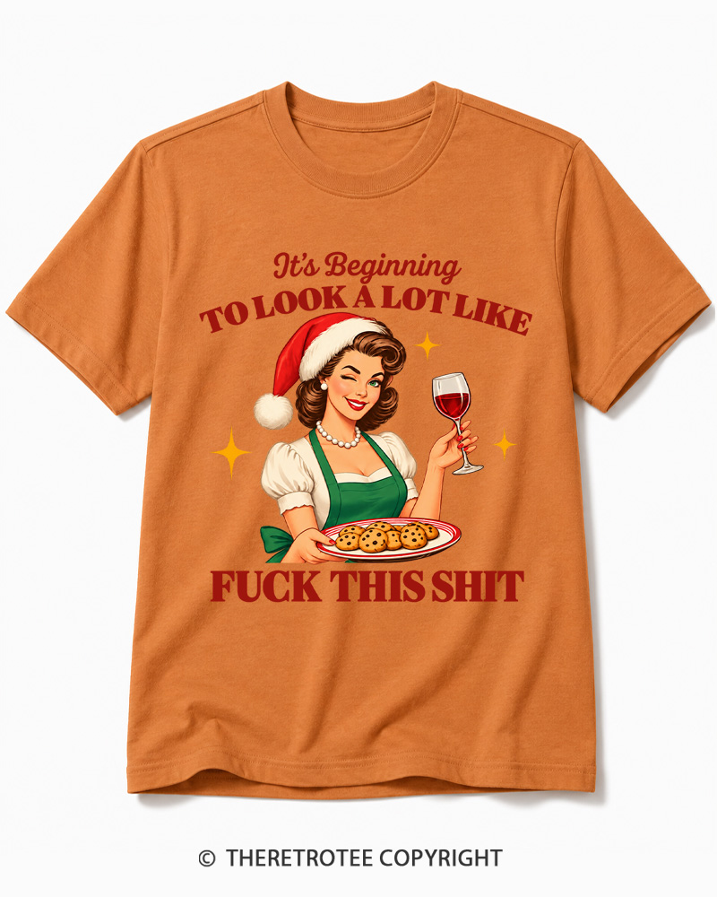 TheRetroTee Look At Me Being All Festive 1950s Cotton T-Shirt
