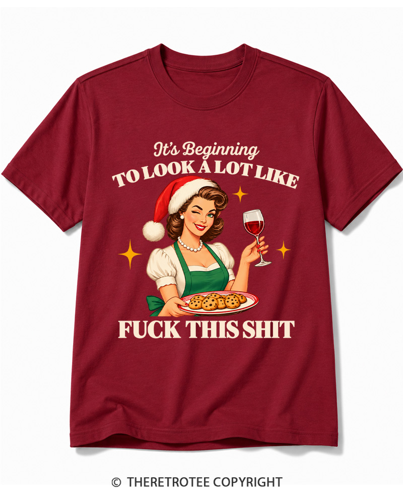 TheRetroTee Look At Me Being All Festive 1950s Cotton T-Shirt