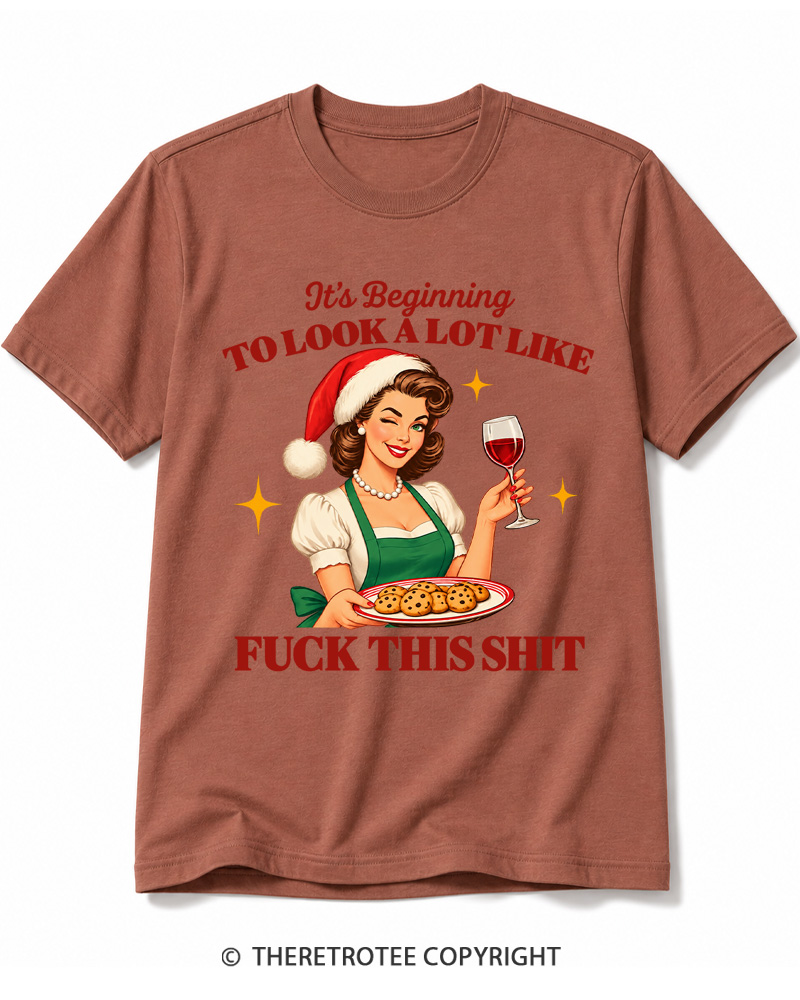 TheRetroTee Look At Me Being All Festive 1950s Cotton T-Shirt