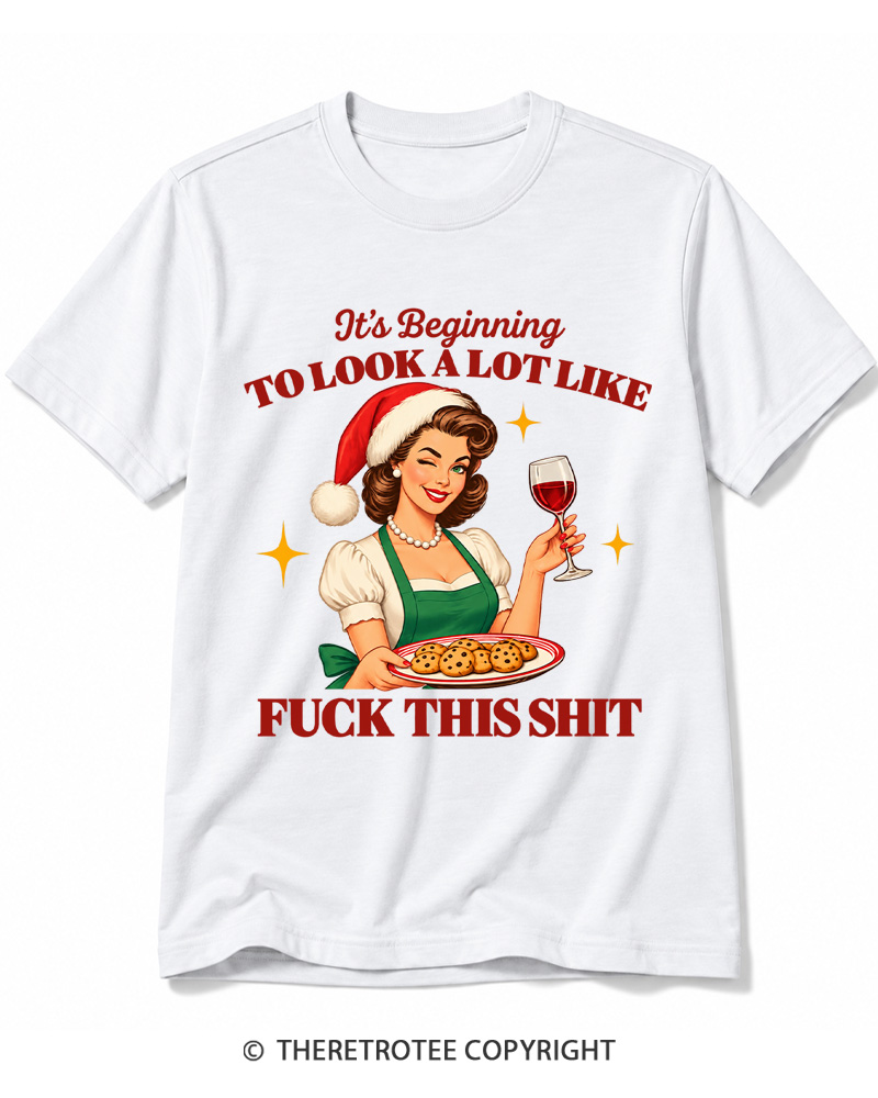 TheRetroTee Look At Me Being All Festive 1950s Cotton T-Shirt