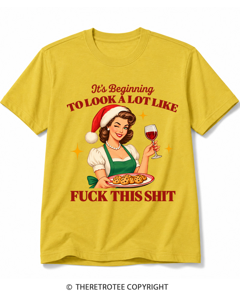 TheRetroTee Look At Me Being All Festive 1950s Cotton T-Shirt