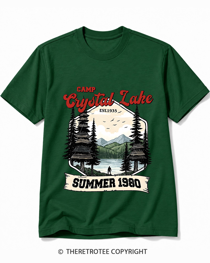 TheRetroTee Friday the 13th Jason Voorhees 1980s Cotton T-Shirt
