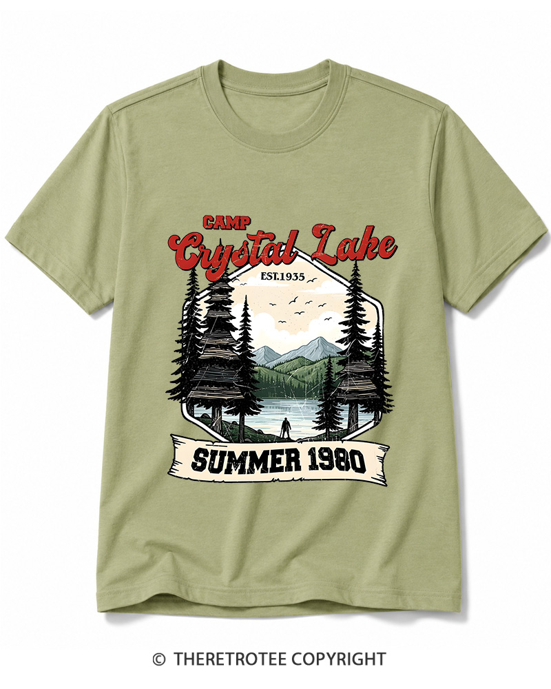 TheRetroTee Friday the 13th Jason Voorhees 1980s Cotton T-Shirt