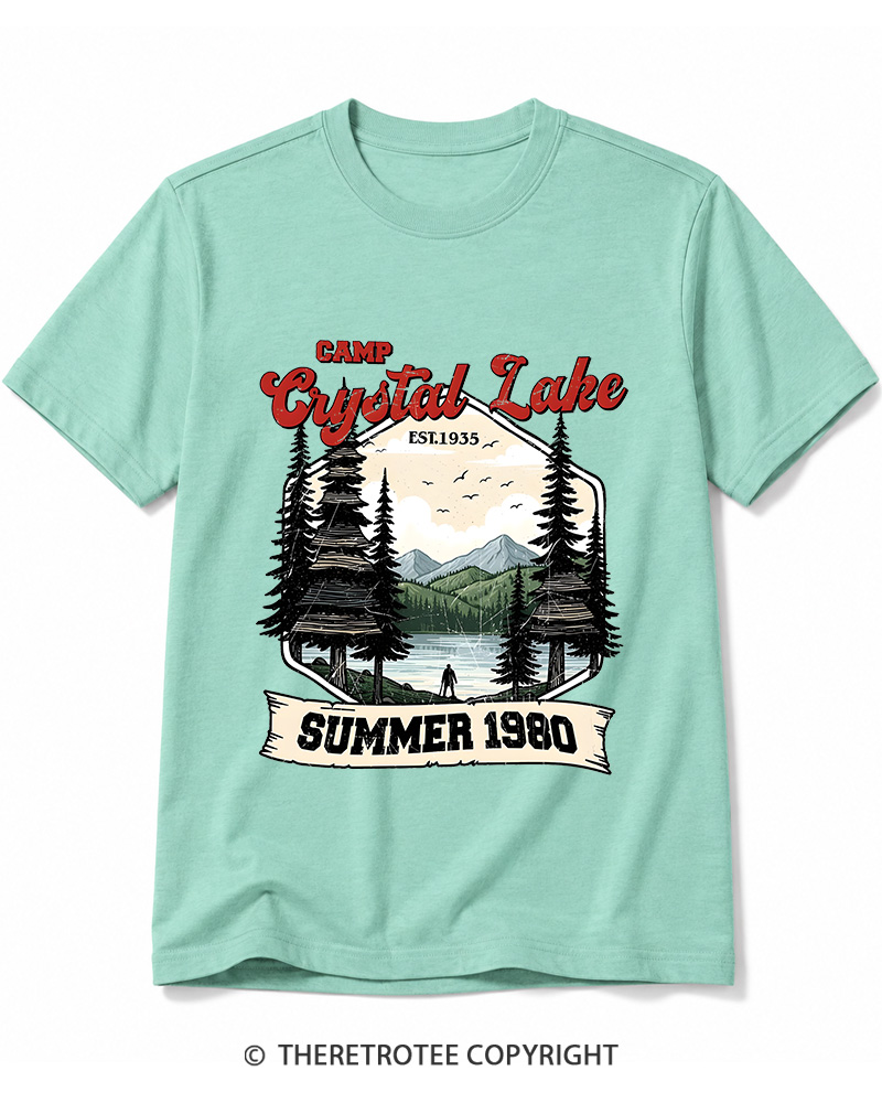 TheRetroTee Friday the 13th Jason Voorhees 1980s Cotton T-Shirt