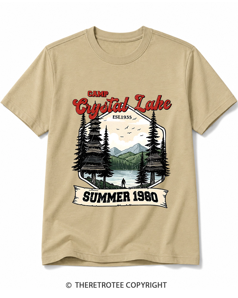 TheRetroTee Friday the 13th Jason Voorhees 1980s Cotton T-Shirt