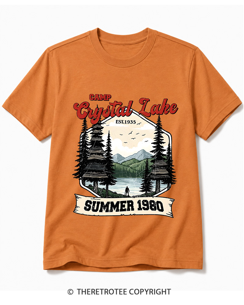 TheRetroTee Friday the 13th Jason Voorhees 1980s Cotton T-Shirt