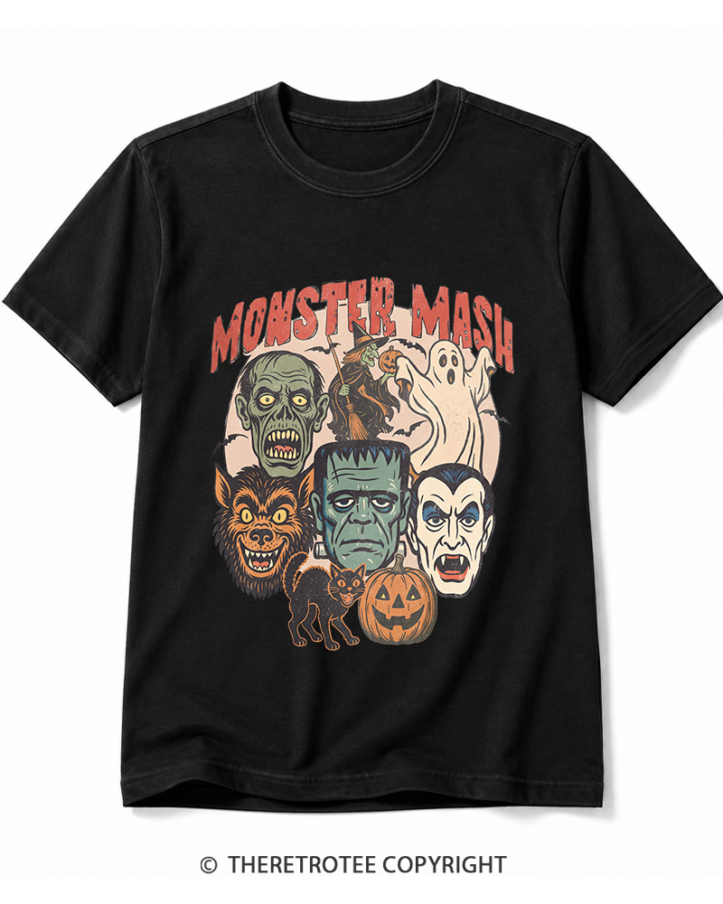 TheRetroTee Halloween Spooky Season 1970s Cotton T-Shirt