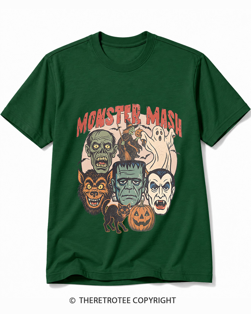 TheRetroTee Halloween Spooky Season 1970s Cotton T-Shirt