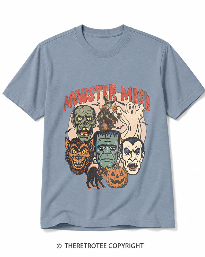 TheRetroTee Halloween Spooky Season 1970s Cotton T-Shirt