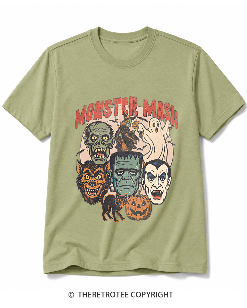 TheRetroTee Halloween Spooky Season 1970s Cotton T-Shirt