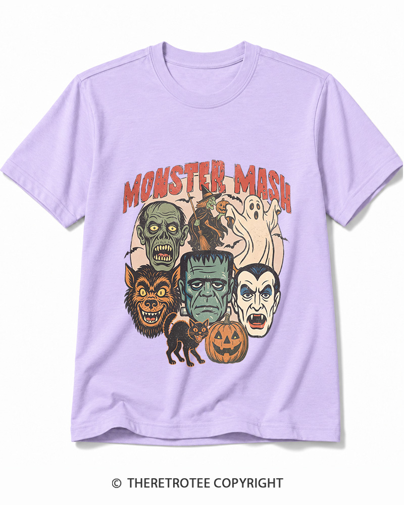 TheRetroTee Halloween Spooky Season 1970s Cotton T-Shirt