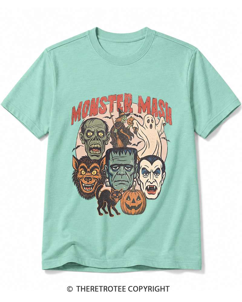 TheRetroTee Halloween Spooky Season 1970s Cotton T-Shirt