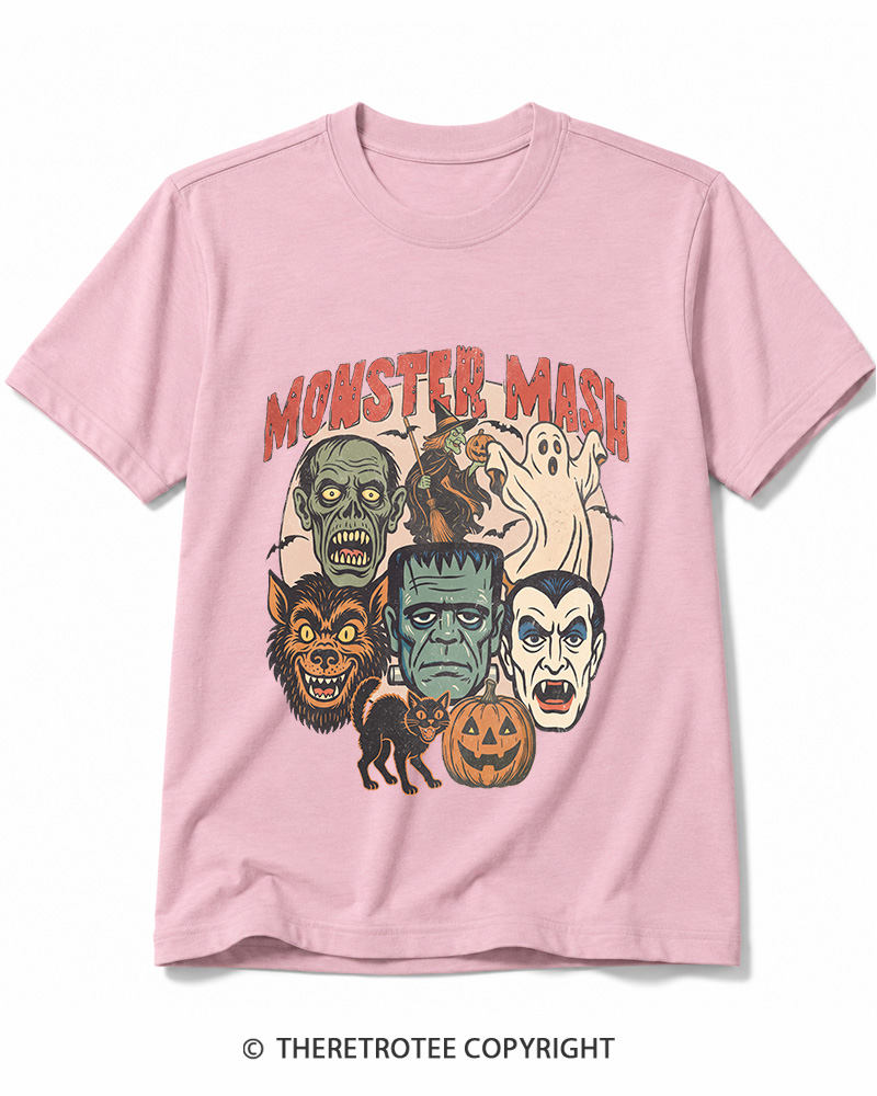TheRetroTee Halloween Spooky Season 1970s Cotton T-Shirt