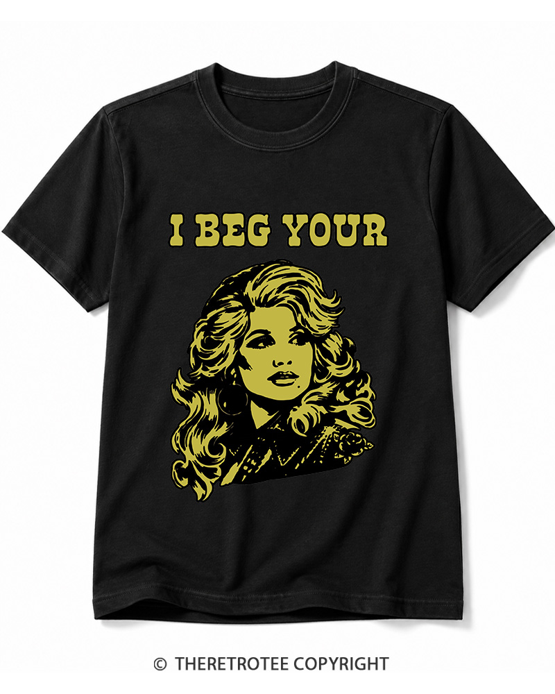 TheRetroTee I Beg Your 1970s Cotton T-Shirt