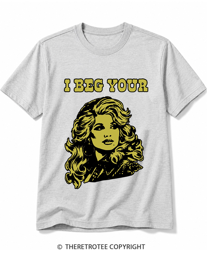 TheRetroTee I Beg Your 1970s Cotton T-Shirt