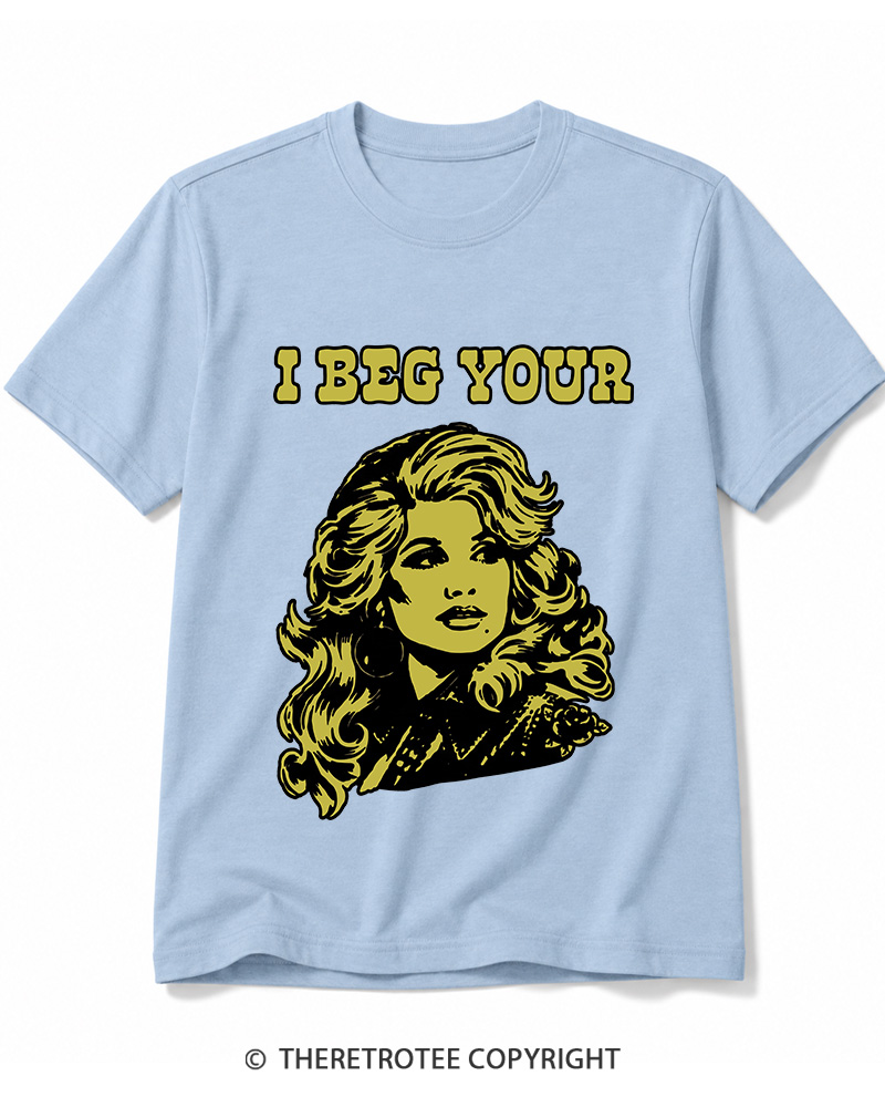 TheRetroTee I Beg Your 1970s Cotton T-Shirt