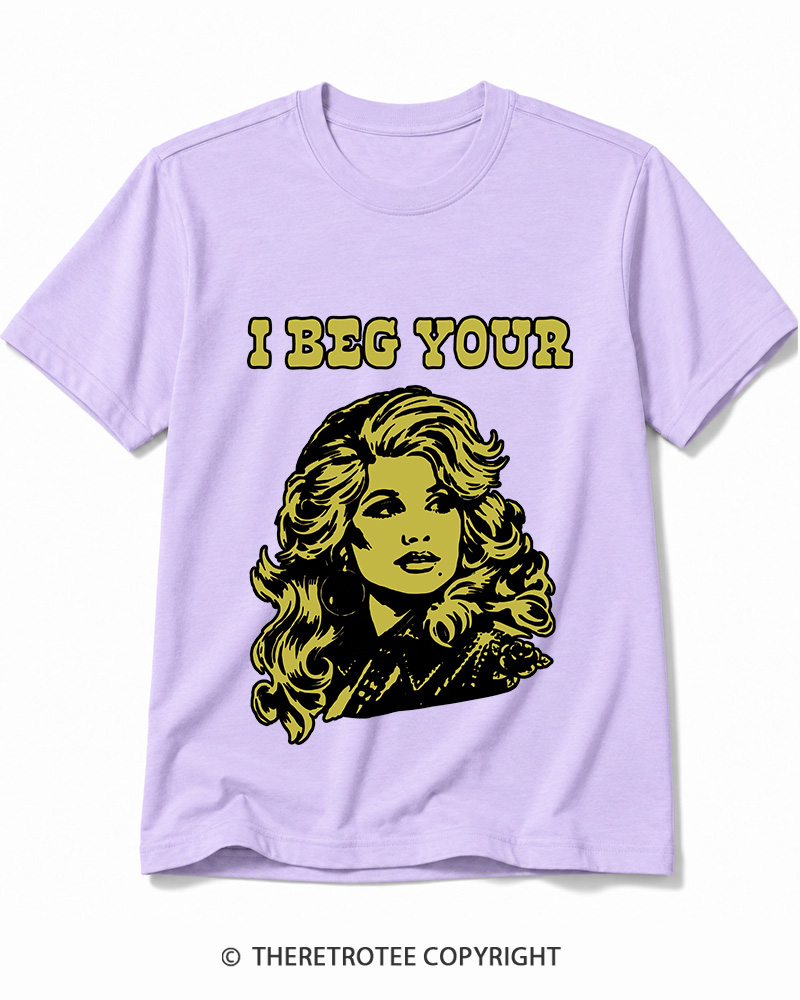 TheRetroTee I Beg Your 1970s Cotton T-Shirt