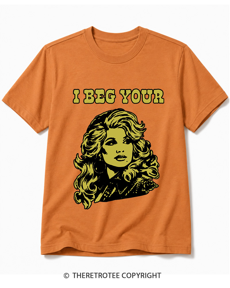 TheRetroTee I Beg Your 1970s Cotton T-Shirt