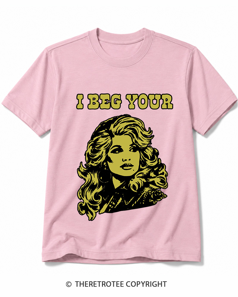 TheRetroTee I Beg Your 1970s Cotton T-Shirt