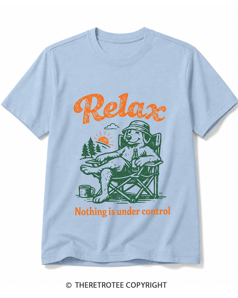 TheRetroTee Nothing Is Under Control 1970s Cotton T-Shirt