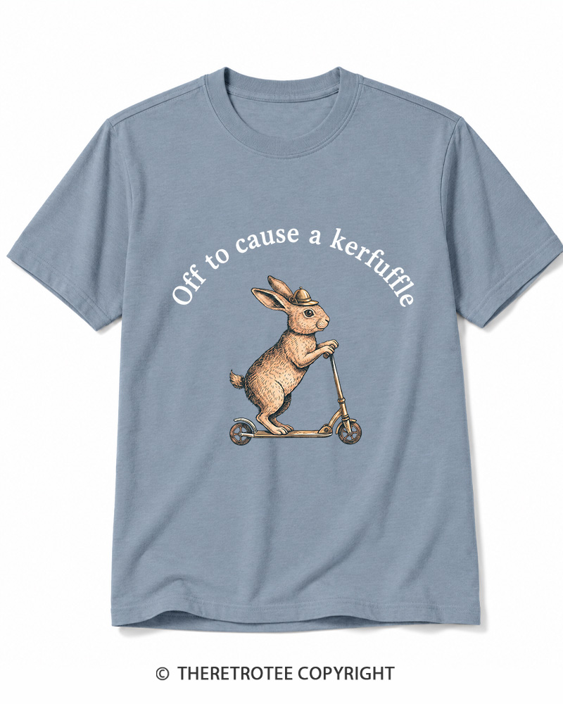 TheRetroTee Off To Cause A Kerfuffle 1950s Cotton T-Shirt