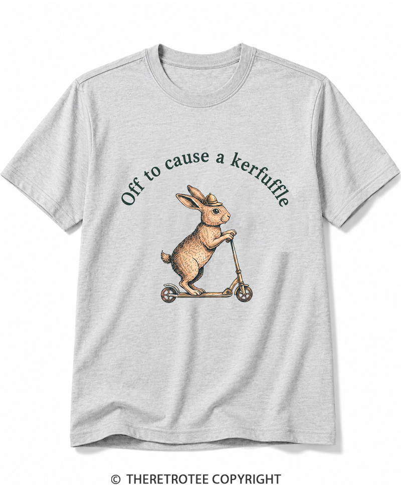 TheRetroTee Off To Cause A Kerfuffle 1950s Cotton T-Shirt