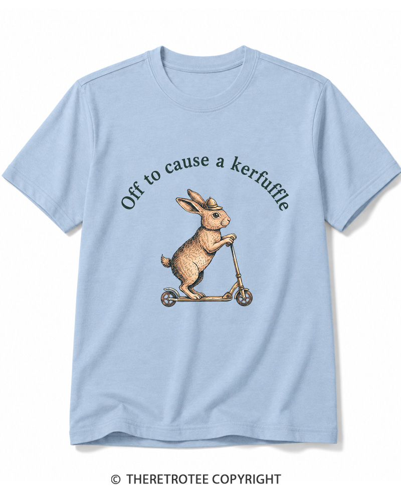 TheRetroTee Off To Cause A Kerfuffle 1950s Cotton T-Shirt