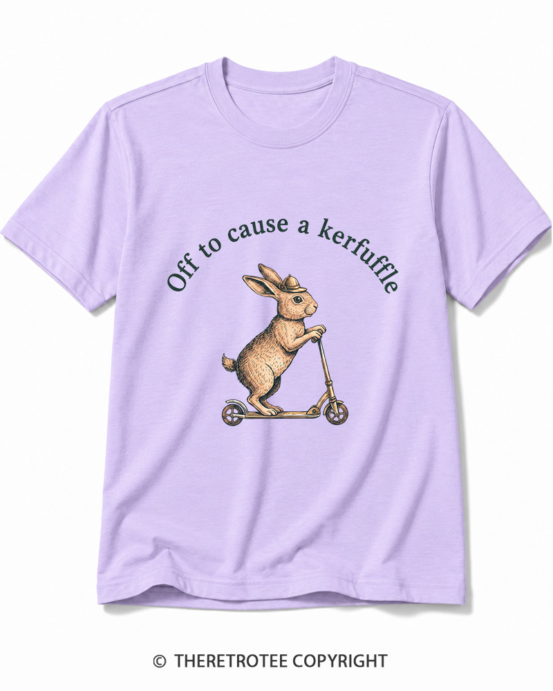 TheRetroTee Off To Cause A Kerfuffle 1950s Cotton T-Shirt