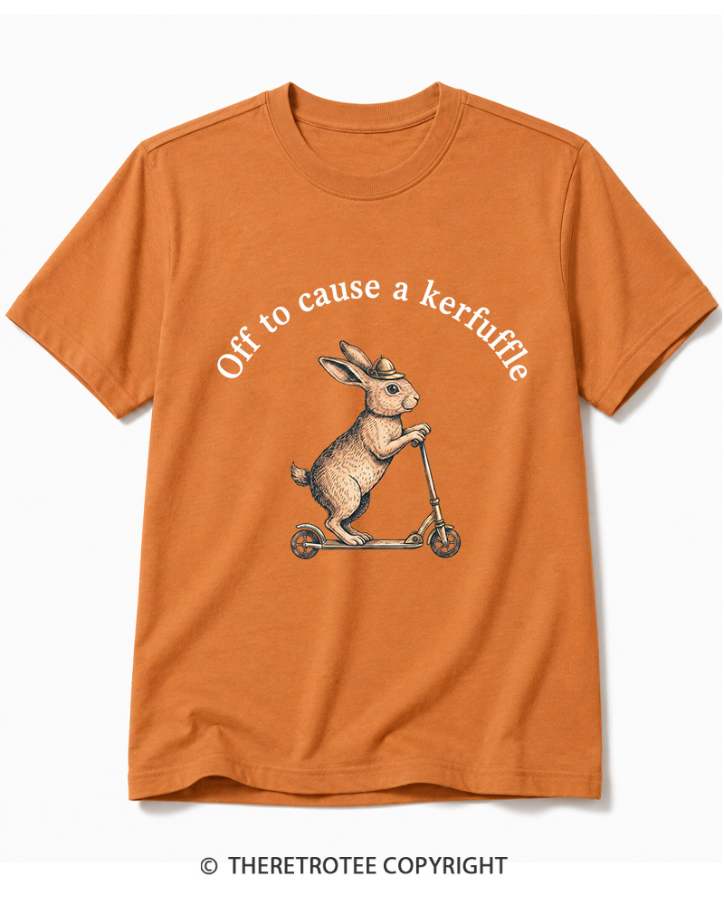 TheRetroTee Off To Cause A Kerfuffle 1950s Cotton T-Shirt