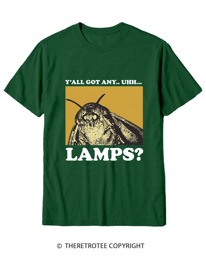TheRetroTee Y'all Got Any Uhh... Lamps 1980s Cotton T-Shirt