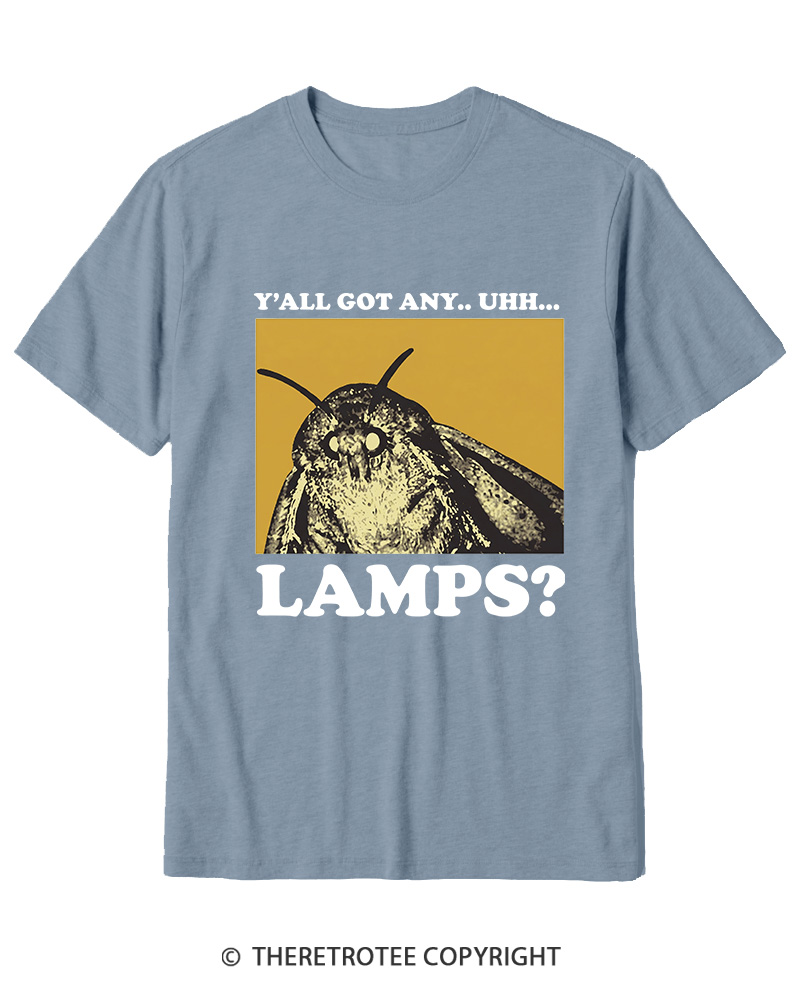 TheRetroTee Y'all Got Any Uhh... Lamps 1980s Cotton T-Shirt