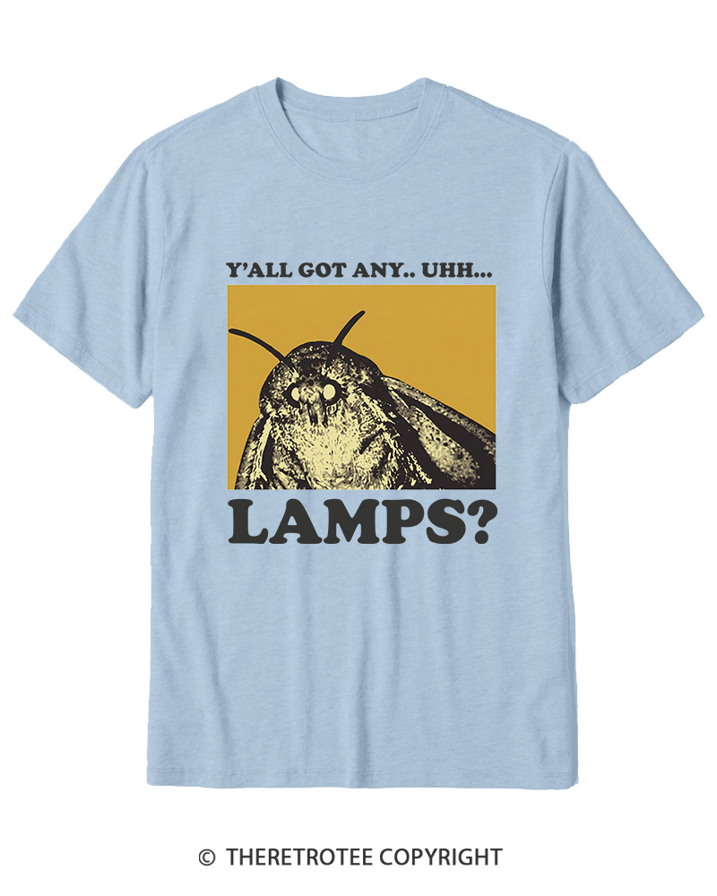 TheRetroTee Y'all Got Any Uhh... Lamps 1980s Cotton T-Shirt
