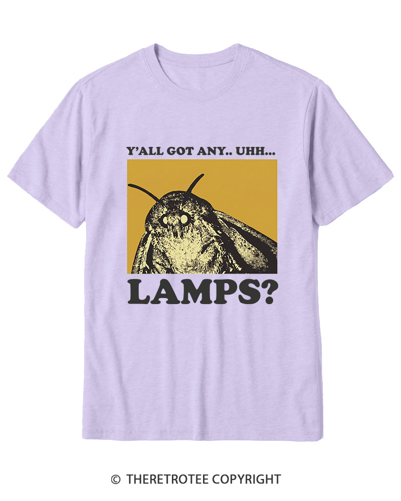 TheRetroTee Y'all Got Any Uhh... Lamps 1980s Cotton T-Shirt