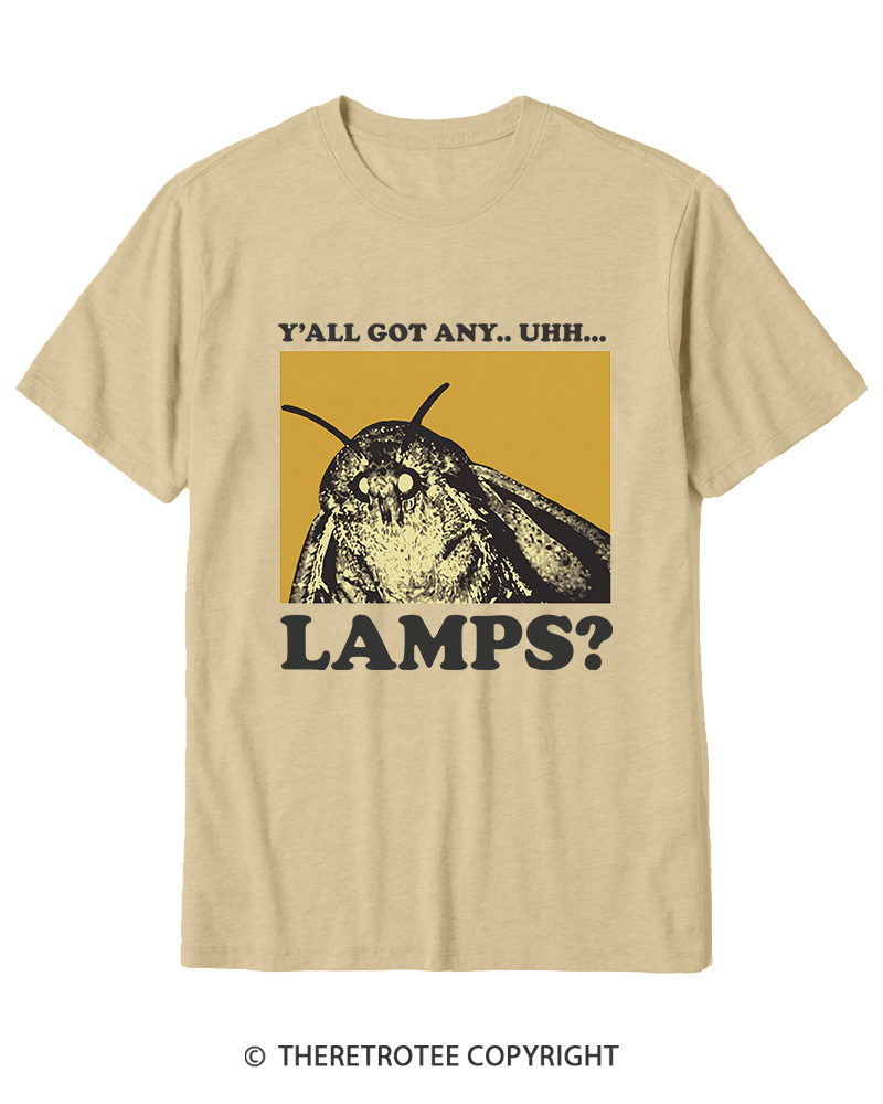 TheRetroTee Y'all Got Any Uhh... Lamps 1980s Cotton T-Shirt
