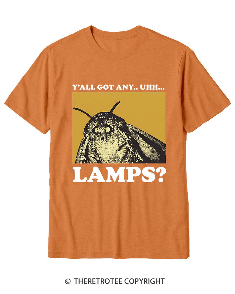 TheRetroTee Y'all Got Any Uhh... Lamps 1980s Cotton T-Shirt