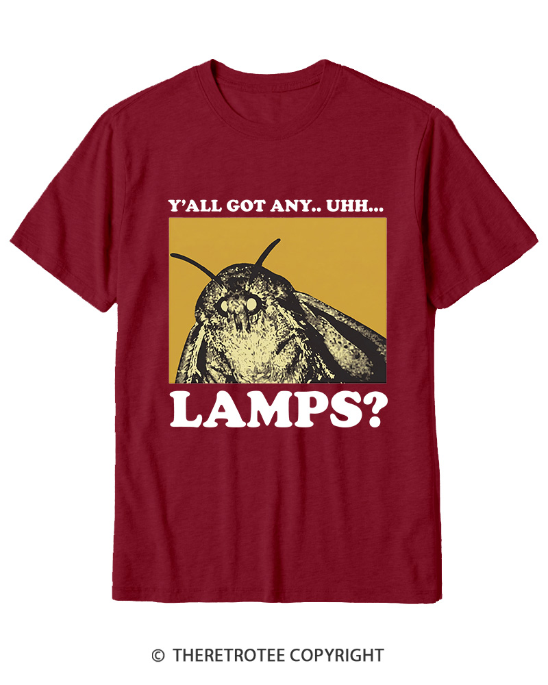 TheRetroTee Y'all Got Any Uhh... Lamps 1980s Cotton T-Shirt