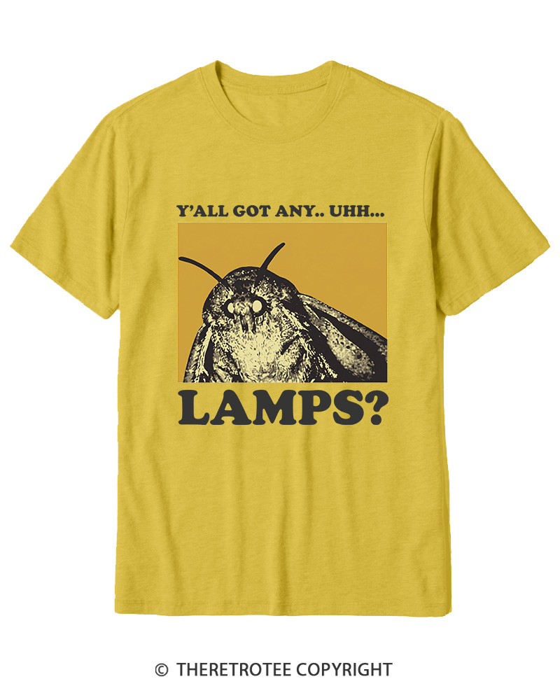 TheRetroTee Y'all Got Any Uhh... Lamps 1980s Cotton T-Shirt