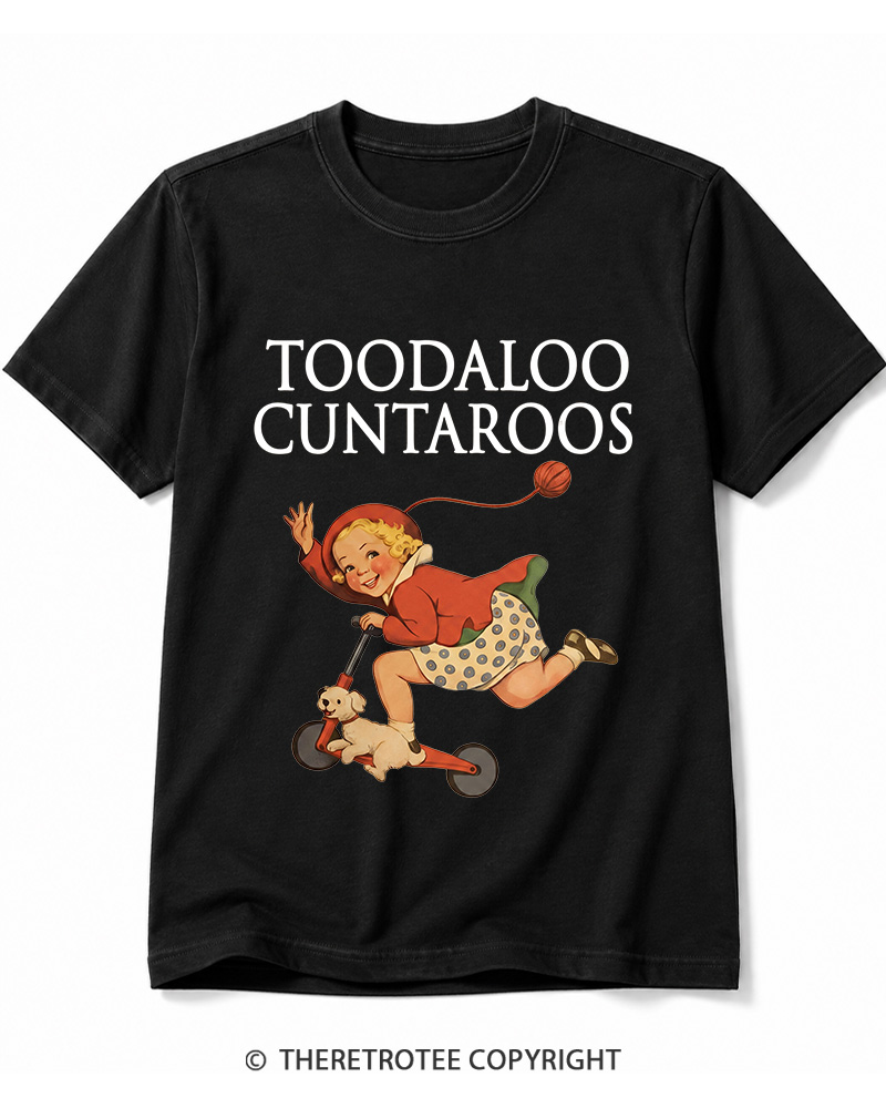 TheRetroTee Toodaloo Cuntaroos 1950s Cotton T-Shirt