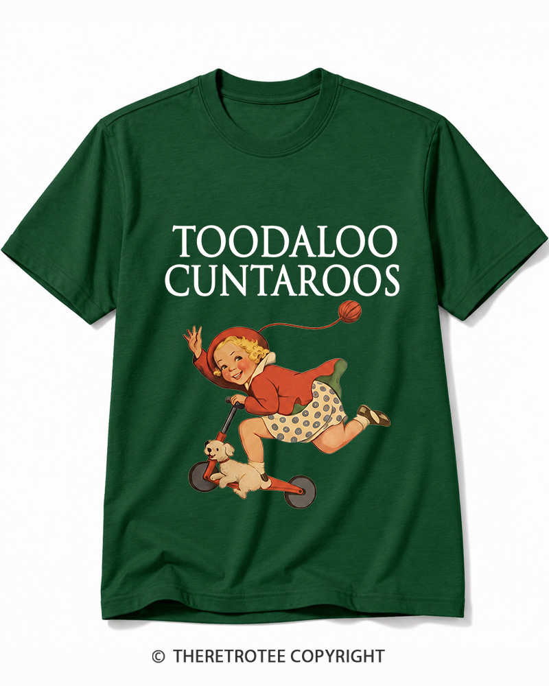 TheRetroTee Toodaloo Cuntaroos 1950s Cotton T-Shirt