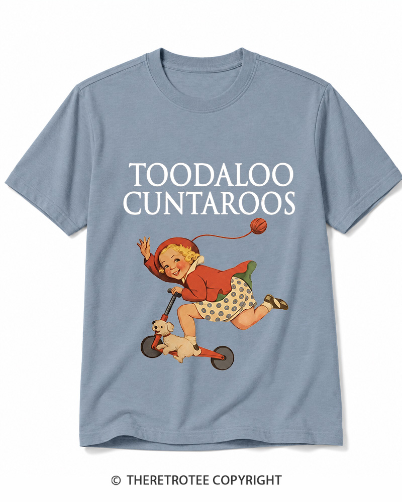 TheRetroTee Toodaloo Cuntaroos 1950s Cotton T-Shirt